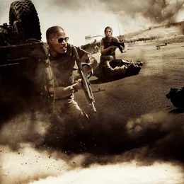 Geraten unter Beschuss: Agent Ronald Fleury (Jamie Foxx, l.) und Janet Mayes (Jennifer Garner, r.)