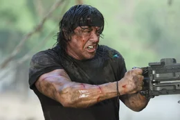 Immer auf der Seite der Guten: Rambo (Sylvester Stallone) ...