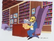 Ringo Starr ist völlig begeistert von Marges Zeichentalent. Ihr Porträt des rundlichen Homer gewinnt soger den ersten Preis der Kunstausstellung von Springfield. Ringo Starr ist völlig begeistert von Marges Zeichentalent. Ihr Porträt des rundlichen Homer gewinnt soger den ersten Preis der Kunstausstellung von Springfield.