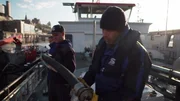 Captain Patrick and his crew supply the watercraft in the Hanseatic city with heavy fuel and diesel oil.