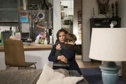 Pictured: (l-r) Mariska Hargitay as Lieutenant Olivia Benson, Ryan Buggle as Noah Porter-Benson