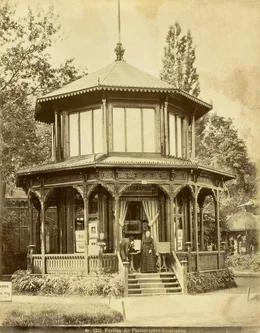 Pavillon der Photiographen-Association.