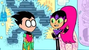 v.li.: Robin, Starfire the Terrible