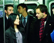 Der Meisterdetektiv Sherlock Holmes (Jonny Lee Miller, r.) und Dr. Joan Watson (Lucy Liu, l.) in New York.