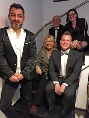 V.l.: Gastgeber Fatih, Sabine, Raimund, Thilo und Eva