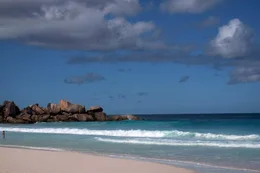 Str&auml;nde und Felsformationen, La Digue.