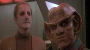 Constable Odo (Rene Auberjonois) und Quark (Armin Shimerman)