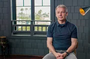Jürgen Klinsmann, ehemaliger Fußballspieler der deutschen Nationalmannschaft, erzählt von Franz Beckenbauer. Jürgen Klinsmann, ehemaliger Fußballspieler der deutschen Nationalmannschaft, erzählt von Franz Beckenbauer.