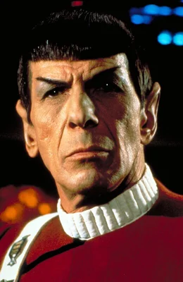 Cpt. Spock (Leonard Nimoy) sieht nur einen Ausweg, die Enterprise vor dem Untergang zu bewahren &hellip;; Cpt. Spock (Leonard Nimoy) sieht nur einen Ausweg, die Enterprise vor dem Untergang zu bewahren