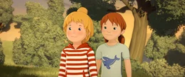 Conni (l.) und Anna (r.) gehen auf Entdeckungsreise.