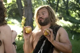 Als Zed (Jack Black, r.) verbotenerweise eine Frucht vom Baum der Erkenntnis nascht, wird er aus seinem Steinzeit-Dorf verbannt. Eher aus Versehen schlie&szlig;t sich ihm sein Freund Oh an. Von nun an verl&auml;uft die Weltgeschichte in ganz neuen Bahnen ...