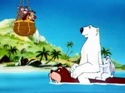 Auf ihren Abenteuern und Expeditionen ist den Inselbewohnern jedes "Verkehrsmittel" recht. Auf ihren Abenteuern und Expeditionen ist den Inselbewohnern jedes "Verkehrsmittel" recht.