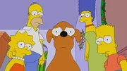 THE SIMPSONS: After the Simpsons' dog bites Marge, the family explores the tragic past of Santa's Little Helper in the "The Way of The Dog" season finale episode of THE SIMPSONS. THE SIMPSONS: After the Simpsons' dog bites Marge, the family explores the tragic past of Santa's Little Helper in the "The Way of The Dog" season finale episode of THE SIMPSONS.