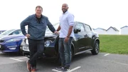 Porsche Cayenne Dream Car episode. MIKE BREWER & CONTRIBUTOR DEEPAK WITH HIS ORIGINAL CAR, THE NISSAN JUKE. Porsche Cayenne Dream Car episode. MIKE BREWER & CONTRIBUTOR DEEPAK WITH HIS ORIGINAL CAR, THE NISSAN JUKE.