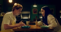 l-r: Walt (Cole Sprouse), Sophie (Lana Condor)