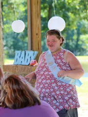 Amy’s baby shower.