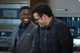 Josh Gad (r), Kevin Hart (l)