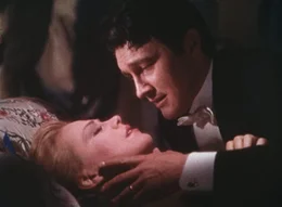 Trilby (Hildegard Knef, l.); Billy (Terence Morgan, r.)