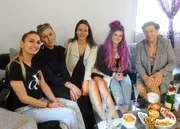 V.l.: Dzevrije, Juliane, Miriam, Johanna und Margrit