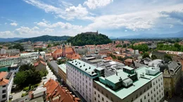 Ljubljana, die Hauptstadt Sloweniens. 285.000 Menschen leben in der gr&ouml;&szlig;ten Stadt des Landes.