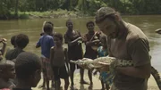 PAPUA NEW GUINEA- Hazen holding a baby crocodile which he later released.
