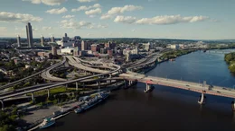 Albany, die Hauptstadt des Staates New York.