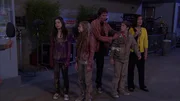 v.li.: Carly Shay (Miranda Cosgrove), Sam Puckett (Jennette McCurdy), Spencer Shay (Jerry Trainor), Freddie Benson (Nathan Kress), Marissa Benson (Mary Scheer)