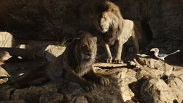 (v.l.n.r.) Scar; Mufasa; Zazu
