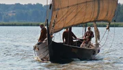 Wikinger auf der Schlei. Wikinger auf der Schlei.