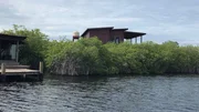 Exterior of Lagoon House property in Utila, Honduras. As seen on HGTV's Caribbean Life