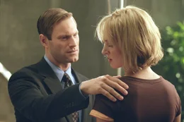 L-R: Rethrick (Aaron Eckhart) und Rachel Porter (Uma Thurman)
