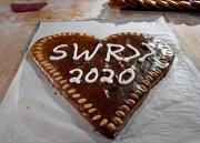 Lebkuchenherz zum Weihnachtsfest 2020. Lebkuchenherz zum Weihnachtsfest 2020.