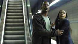 Max (Jamie Foxx) und Annie (jada Pinkett Smith) auf der Flucht..; Max (Jamie Foxx) und Annie (jada Pinkett Smith) auf der Flucht..