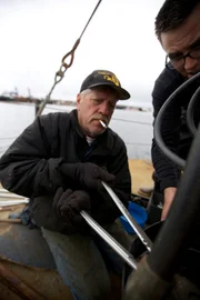 Steve Pomrenke and Cody Moen working.