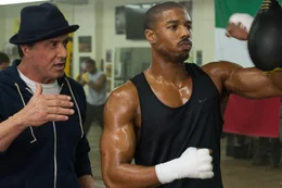 Michael B. Jordan, Sylvester Stallone