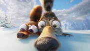 (L-R): Baby Scrat (voiced by Karl Wahlgren) and Scrat (voiced by Chris Wedge) in 20th Century Studios' ICE AGE: SCRAT TALES, exclusively on Disney+. Photo courtesy of Blue Sky Studios.