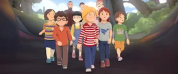 Conni und ihre Freunde aus dem Kindergarten verreisen zum ersten Mal ohne ihre Eltern.