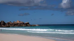 Str&auml;nde und Felsformationen, La Digue.