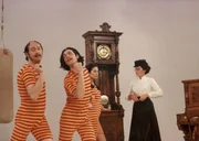 In der 9. Folge geht es um Fragen zur Uhrzeit. In der Gymnastikstunde gibt es Gelegenheit dazu.