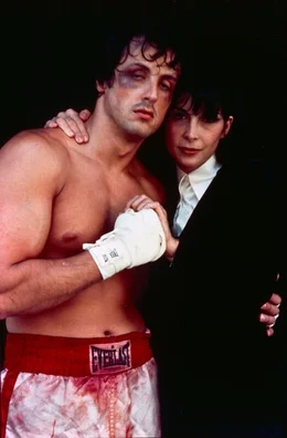 Adrian Pennino (Talia Shire) und Rocky Balboa (Sylvester Stallone) geben einander das Selbstwertgef&uuml;hl, das sie brauchen.