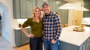 Dave and Jenny working on renovations, as seen on Fixer to Fabulous, Season 6.