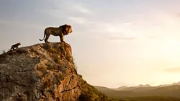 Simba (l.); Mufasa (r.)