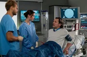 Viktorias (Isabella Krieger) und Mikkos (Luan Gummich) gemeinsamer Patient Dr. Laurenz Lammert (J&ouml;rg Pintsch) ist Paartherapeut und meint, dass er aufgrund der Kabbelei der beiden, tiefgreifende R&uuml;ckschl&uuml;sse auf deren Beziehung ziehen kann.