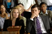 PSYCH - "Cloudy...Chance of Murder" Episode 1010 - Pictured: (l-r) Maggie Lawson as Juliet O'Hara, Tim Omundson as Roland Lassiter