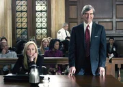 Serena Southerlyn (Elisabeth R&ouml;hm) und Executive Jack McCoy (Sam Waterston)