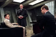 Nach Beendigung eines geheimen Forschungsprojektes ist es f&uuml;r den SciFi-High-Tech-Ingenieur Michael Jennings (Ben Affleck, l.) durchaus normal, sich einer Gehirnw&auml;sche zu unterziehen, um jegliche Erinnerungen daran auszumerzen. Doch dann bekommt er &Auml;rger mit dem eiskalten Konzernchef Rethrick (Aaron Eckart, r.) und seiner rechten Hand John Wolfe (Colm Feore, M.) ...