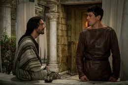 Jack Huston as Judah Ben-Hur and Toby Kebbell as Messala