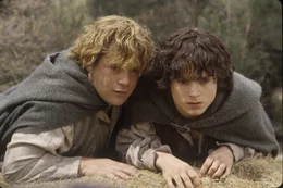 Elijah Wood (r),  Sean Astin (l)