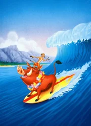Die schlaue Meerkatze Timon und das gemütliche Wildschwein Pumbaa sind ein unschlagbares Team. Die schlaue Meerkatze Timon und das gemütliche Wildschwein Pumbaa sind ein unschlagbares Team.