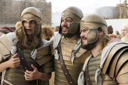 L-r, Michael Cera, David Cross and Jack Black star in Columbia Pictures' comedy YEAR ONE.